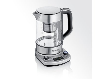 Elektrisk vattenkokare WK 3422 1,7 l, med tekanna, Severin