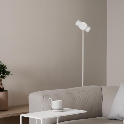 Golvlampa STAGE L 1,3 m, vit, Blomus