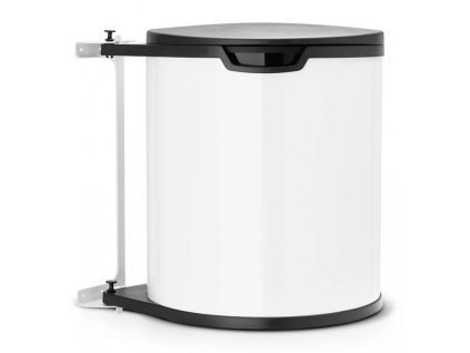 Inbyggd soptunna 15 l, vit, Brabantia