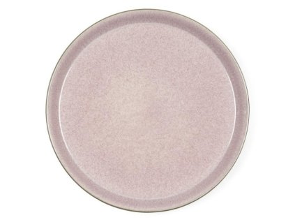 Middagstallrik 27 cm, grå/rosa, Bitz