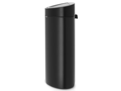 Soptunna med trycklock TOUCH BIN NY 40 l, matt svart, Brabantia