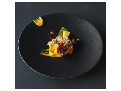 Desserttallrik EQUINOX 21,5 cm, mattsvart, REVOL