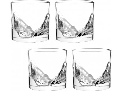 Whiskyglas GRAND CANYON, set i 4 delar, 300 ml, Litton