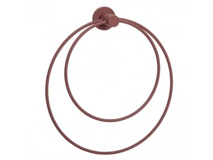 Handduksring LOOP 26 x 23 cm, lila, Hübsch