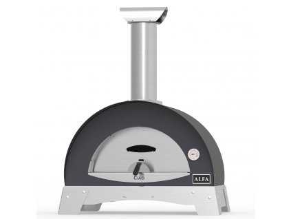 Pizzaugn för utomhusbruk CIAO, silvergrå, Alfa Forni