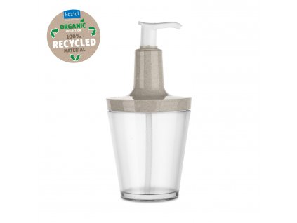 Dispenser för flytande tvål FLOW 250 ml, ökensand, Koziol