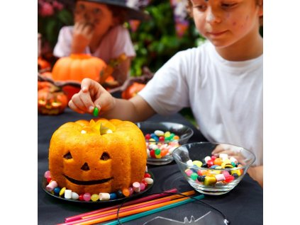 Bakform PUMPKIN, orange, silikon, Lékué