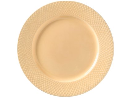 Middagstallrik RHOMBE 27 cm, sand, Lyngby