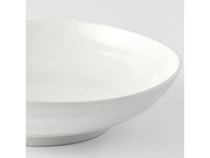 Matskål OFF WHITE 21 cm, 600 ml, MIJ