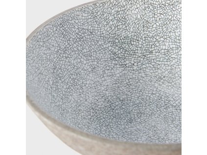 Udon-skål CRAZED GREY 19,5 cm, 800 ml, MIJ