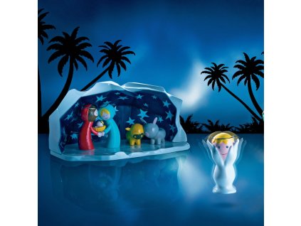 Julfigur ANGELO MIRACOLO 9 cm, vit, porslin, Alessi