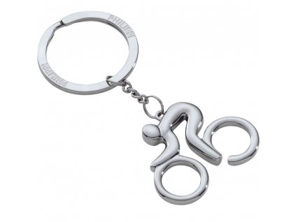 Nyckelring BIKER 7 cm, silver, Philippi