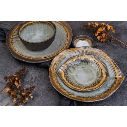 Förrättstallrik AKANE GREY 16 cm, MIJ