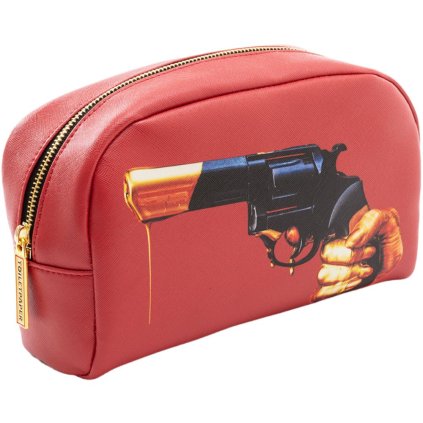 Sminkväska TOILETPAPER REVOLVER 23 x 13 cm, Seletti
