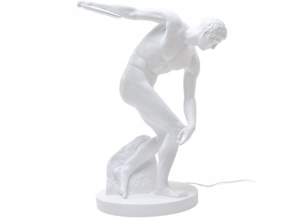 Bordslampa DISCOBOLUX 51 cm, vit, Seletti