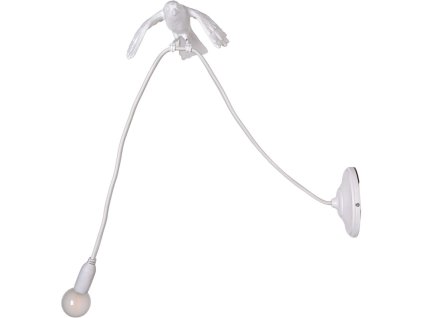 Vägglampa SPARROW TAKING OFF 100 cm, vit, Seletti