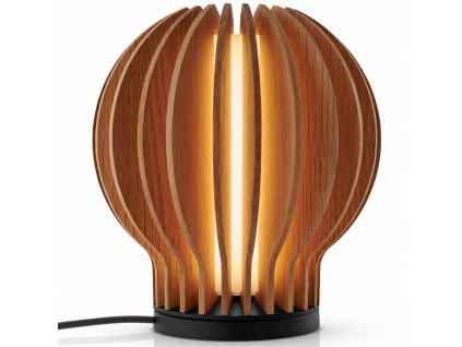 Bordslampa RADIANT 15 cm, LED, ljusbrun, trä, Eva Solo