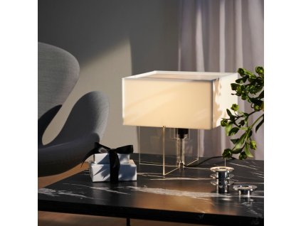 Bordslampa CROSS-PLEX 30 cm, vit, Fritz Hansen