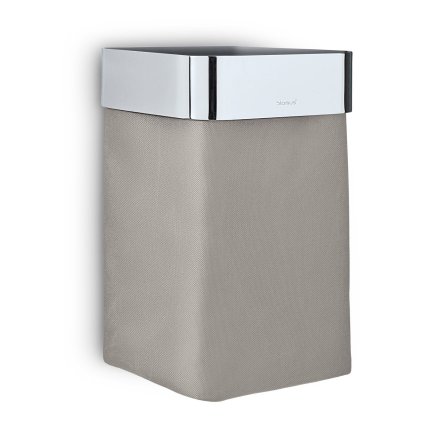 Väggmonterad handdukskorg NEXIO polerad taupe Blomus