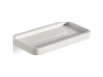 Duschhylla RIM 22 cm, vit, aluminium, Zone Denmark
