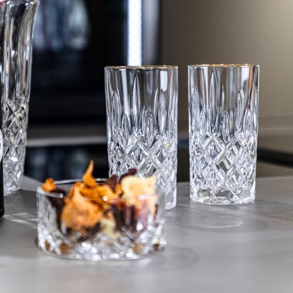 Drinkglas NOBLESSE GOLD, set i 2, 395 ml, klara, Nachtmann