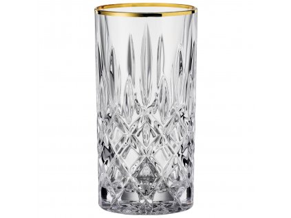 Drinkglas NOBLESSE GOLD, set i 2, 395 ml, klara, Nachtmann