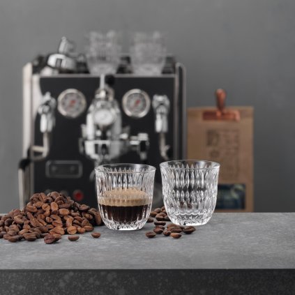 Espressoglas ETHNO BARISTA, set i 2, 90 ml, klara, Nachtmann