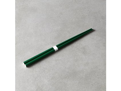 Chopsticks 22,5 cm, grön, bambu, MIJ