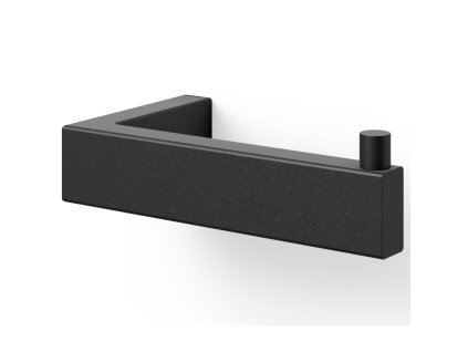 Toalettpappershållare LINEA 14 cm, svart, rostfritt stål, Zack