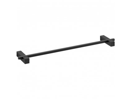 Handduksstång CARVO 51 cm, svart, rostfritt stål, Zack