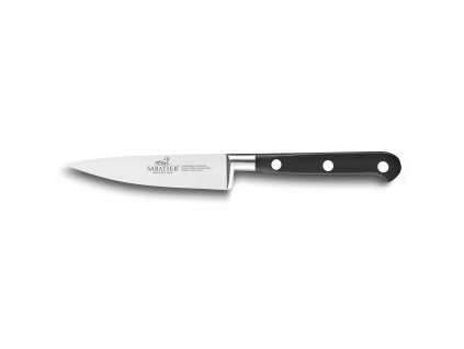 Skalkniv IDÉAL 10 cm, nitar i rostfritt stål, svart, Lion Sabatier
