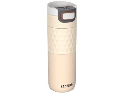 Termosflaska ETNA GRIP 500 ml, barely beige, rostfritt stål, Kambukka