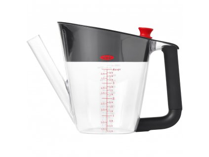 Fettavskiljare GOOD GRIPS 1,0 l, svart, plast, OXO