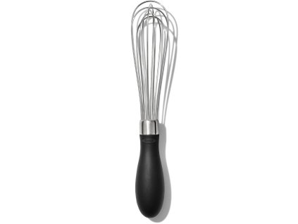 Visp GOOD GRIPS 18 cm, svart, rostfritt stål, OXO