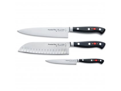 Köksknivar PREMIER PLUS EURASIA, set i 3, rostfritt stål, F.DICK