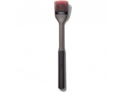 Grillborste GOOD GRIPS 34 cm, grå, silikon, OXO