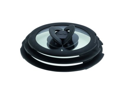 Grytlock INGENIO L9846453, set i 3 delar, 16 + 18 + 20 cm, glas, Tefal