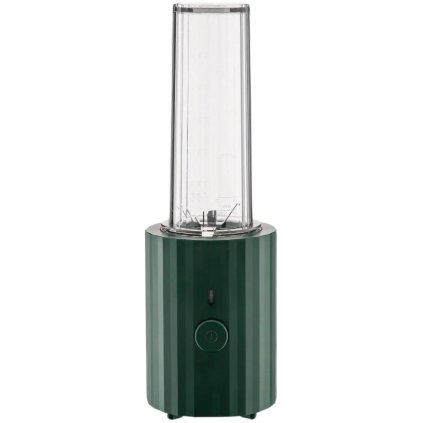 Smoothie-maskin PLISSÉ 550 ml, grön, plast, Alessi