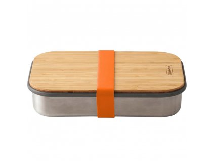 Lunchlåda 900 ml, orange, rostfritt stål, Black+Blum