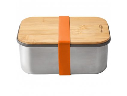 Lunchlåda 1,25 l, orange, rostfritt stål, Black+Blum