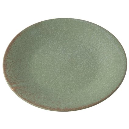 208660 jidelni talir green fade 28 cm zelena keramika mij