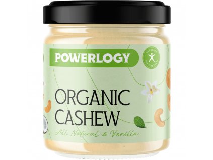 Ekologisk cashewsmör 330 g, Powerlogy