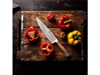 Kockkniv ALPHA OAK 21 cm, brun, Güde