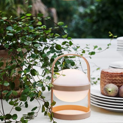 Bärbar bordslampa SOFT SPOT 18,5 cm, LED, vete, Rosendahl