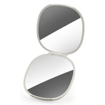 Fickspegel VIVA 75006 8 cm, gräddvit, plast, Joseph Joseph