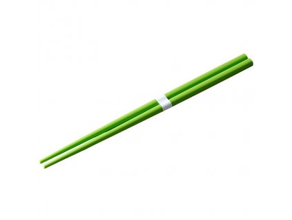 Chopsticks 22,5 cm, ljus grön / vit, bambu, MIJ