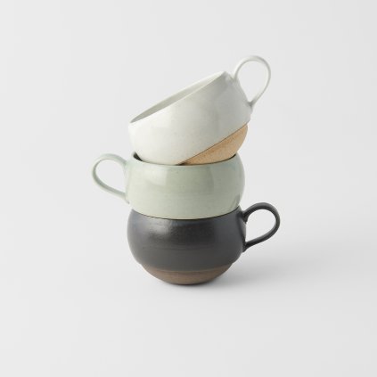 Mugg 300 ml, vit, keramik, MIJ