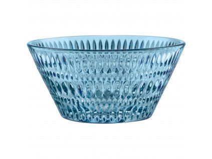 Serveringsskål ETHNO 750 ml, blå, glas, Nachtmann