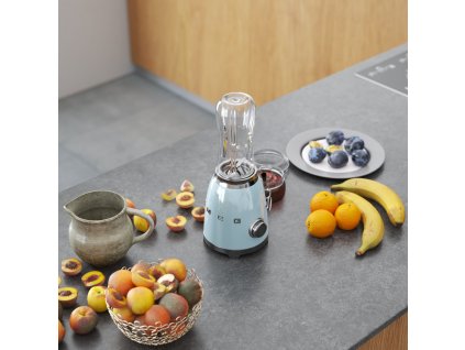 Smoothiemaskin 50'S STYLE PBF01PBEU, pastellblå, Smeg