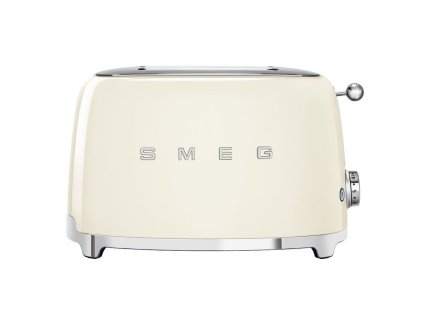 Brödrost TSF01CREU, 2 skivor, gräddfärgad, Smeg